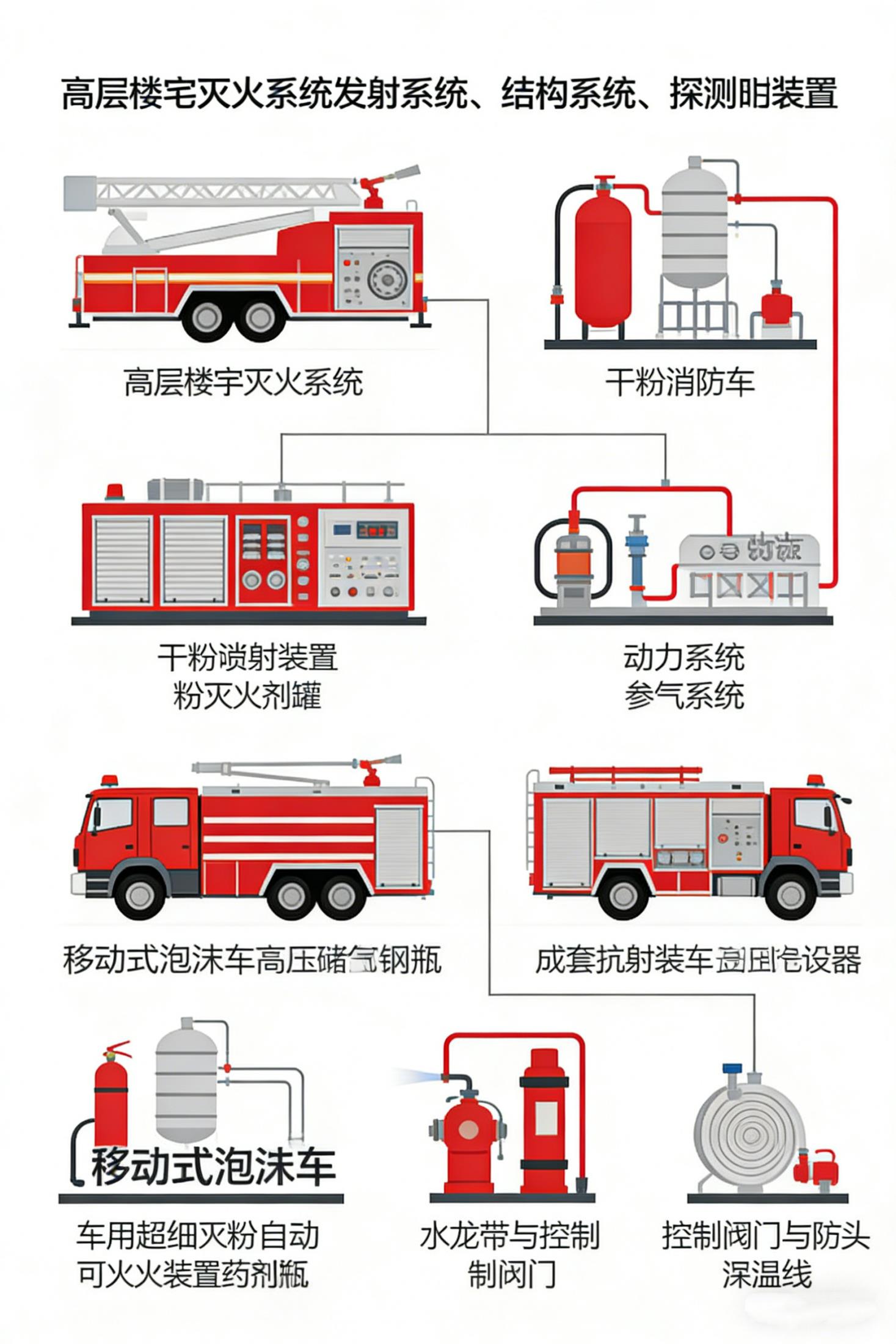 灭火车发射装置有哪些组成