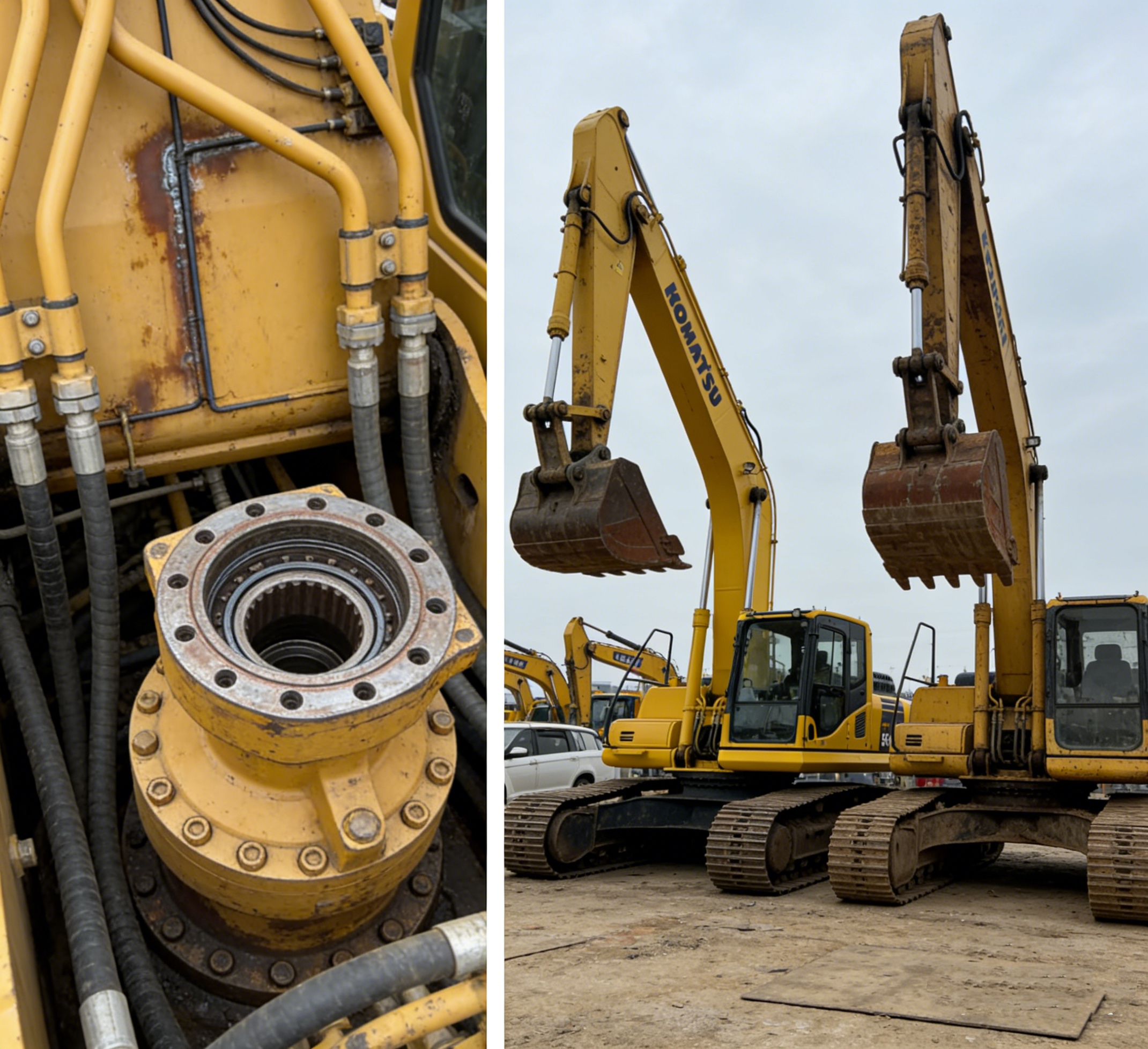 挖机为什么打过炮锤会不值钱