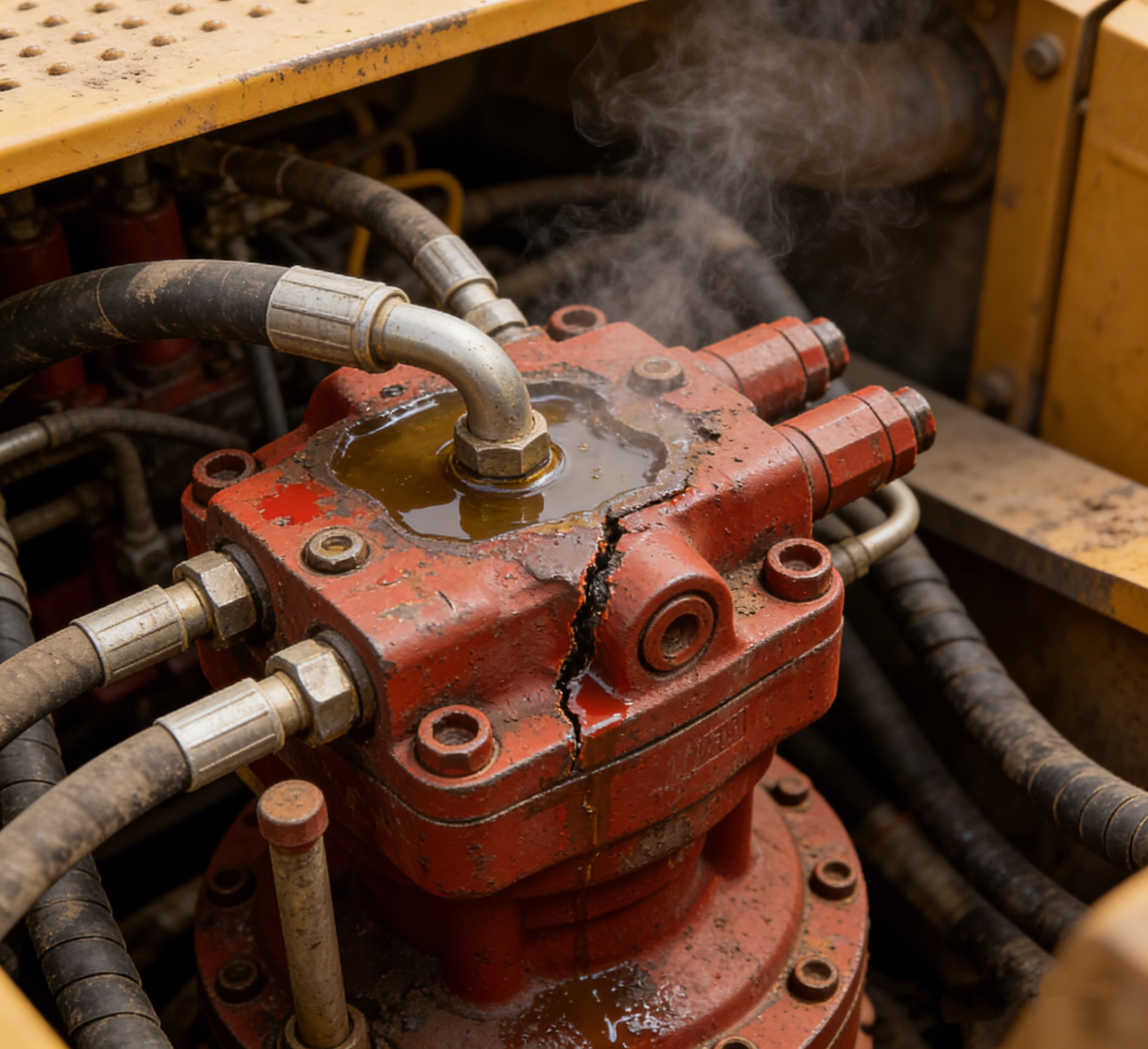 炮锤（液压破碎锤）作业对挖掘机液压系统的影响