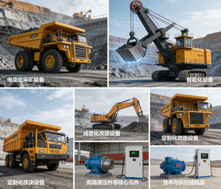 矿山机械行业趋势与困难挑战