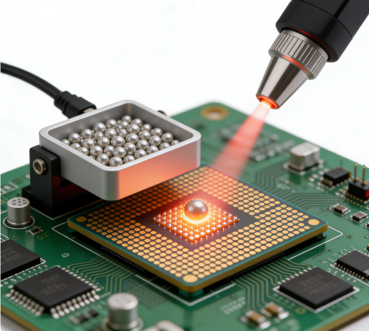 激光锡球焊接机原理及应用