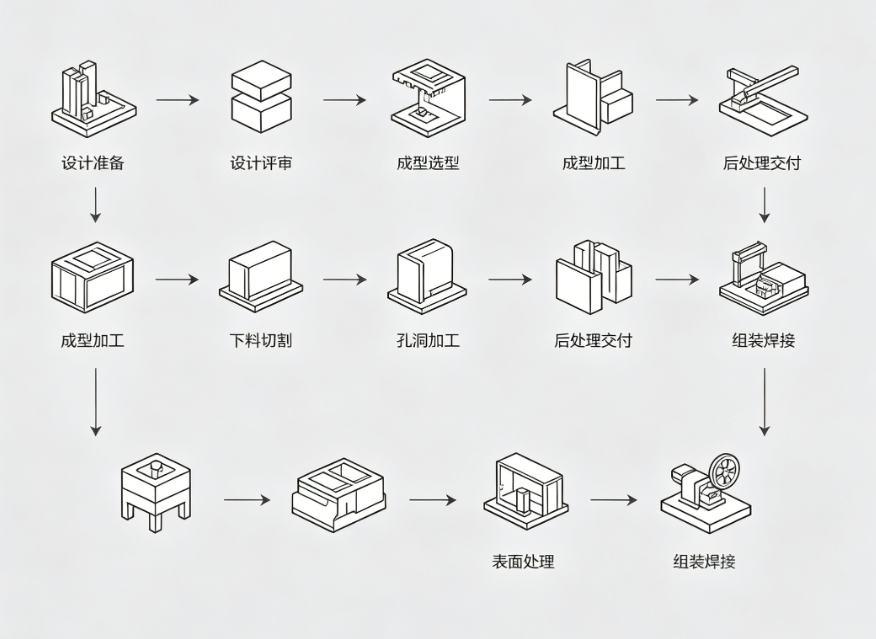 钣金加工工艺流程完整指南